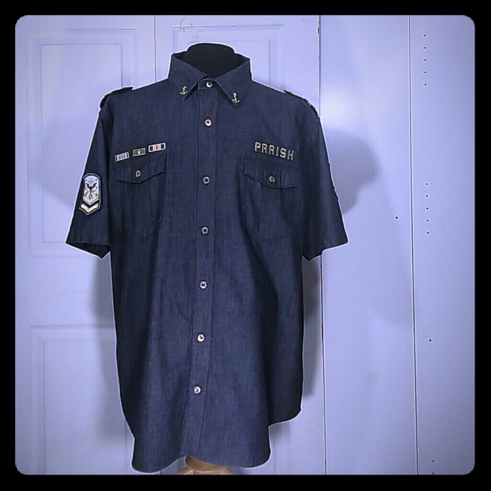 Parish casual dress shirt.